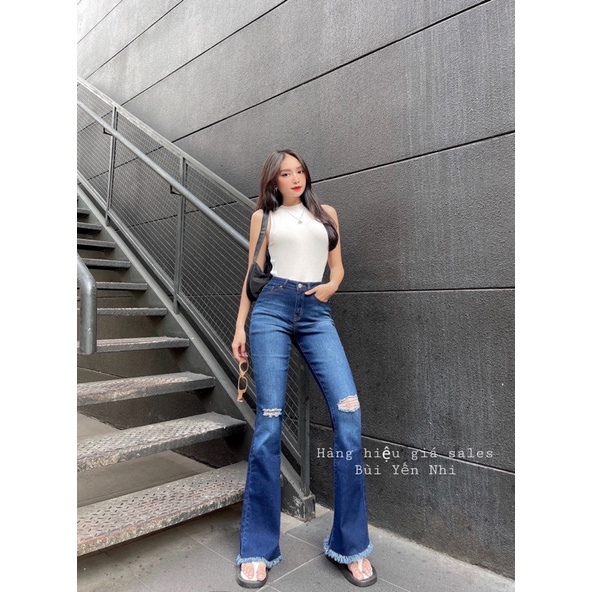 Quần jeans ống loe YMI