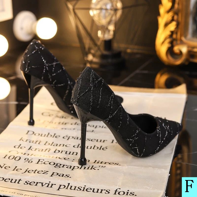 Giày Cao Gót Phong Cách Pháp Thời Trang Xuân Thu Mới Dành Cho Nữ 2021