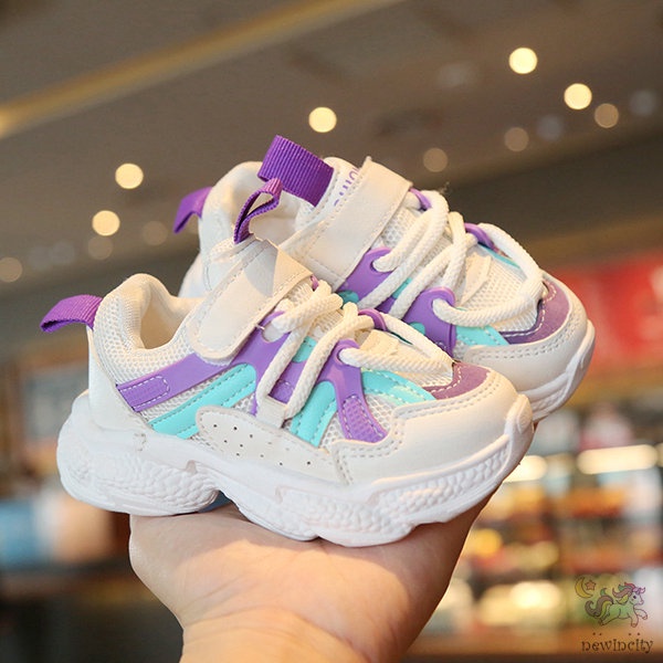 Giày Thể Thao Đế Mềm Phong Cách Hàn Quốc Cho Bé