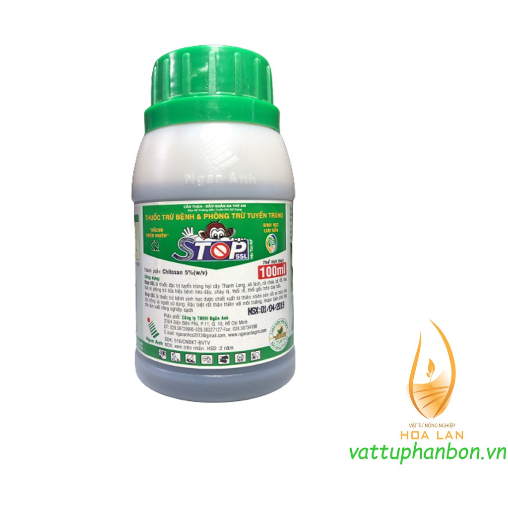 Thuốc Trừ Bệnh & Phòng Trừ Tuyến Trùng STOP 5SL - #535A# 100ml