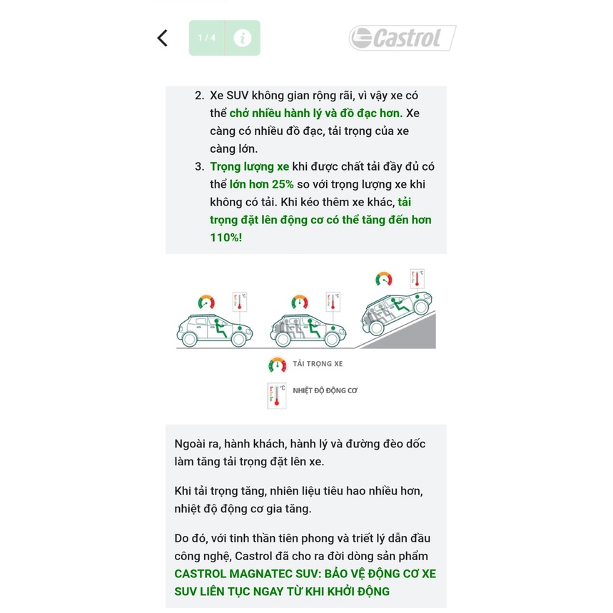 Dầu Nhớt Động Cơ CASTROL Magnatec Suv 5W-30 5L Chuyên Cho Dòng Xe Suv Xe Bán Tải Hibucenter