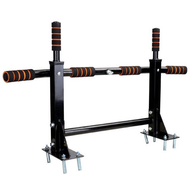 xà đơn đa năng Wall Pull Up Bar P90X cải tiến với 6 mút tay cầm chắc chắn 2020 mới nhất