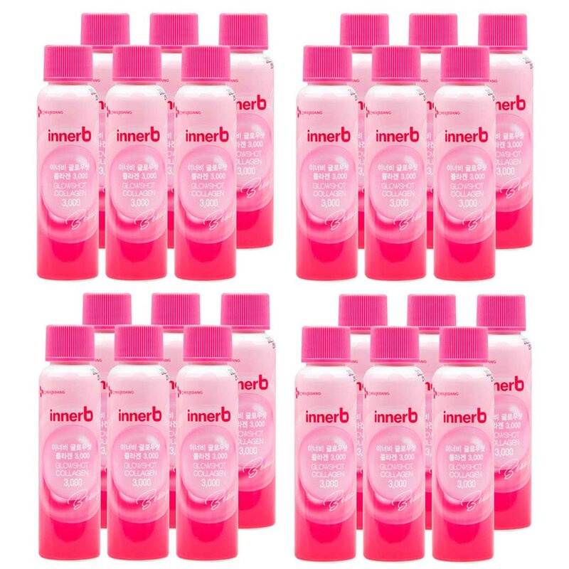 Combo 4 Hộp Nước Uống Collagen Innerb Làm Đẹp Da 24 Chai