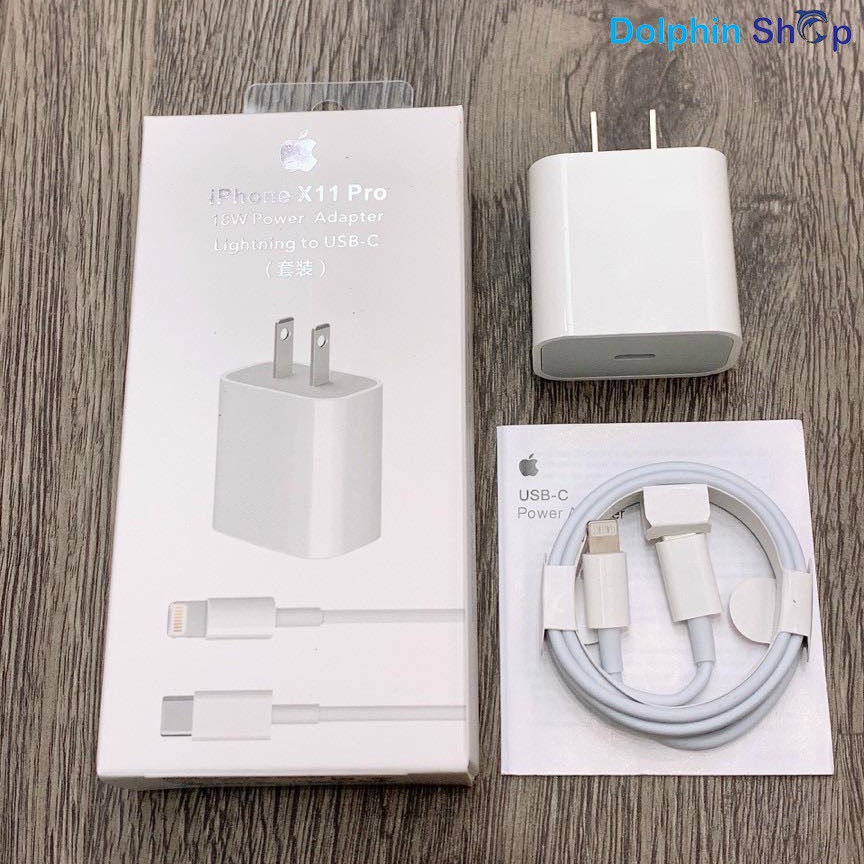 Bộ Củ Sạc Nhanh 18W/ 20W Dành Cho Iphone 11, Iphone 11 Pro, Iphone 11 Promax - Cốc Sạc 18w/ 20w Đầu Ra Usb C Cho IP 11