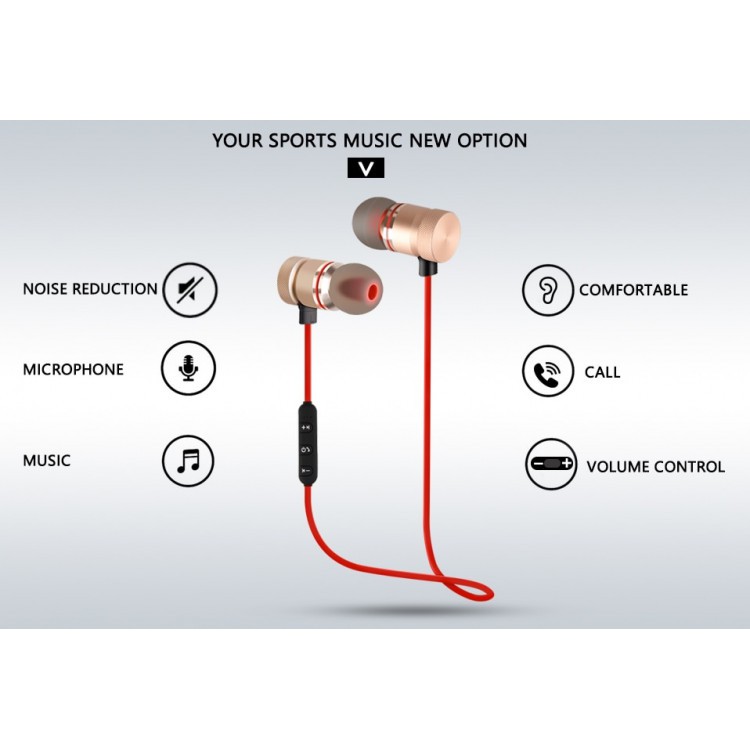 [Rẻ Vô Địch] Tai Nghe Bluetooth Thể Thao S8 - Âm Thanh Siêu Bass - Dùng Được Tất Cả Dòng Máy