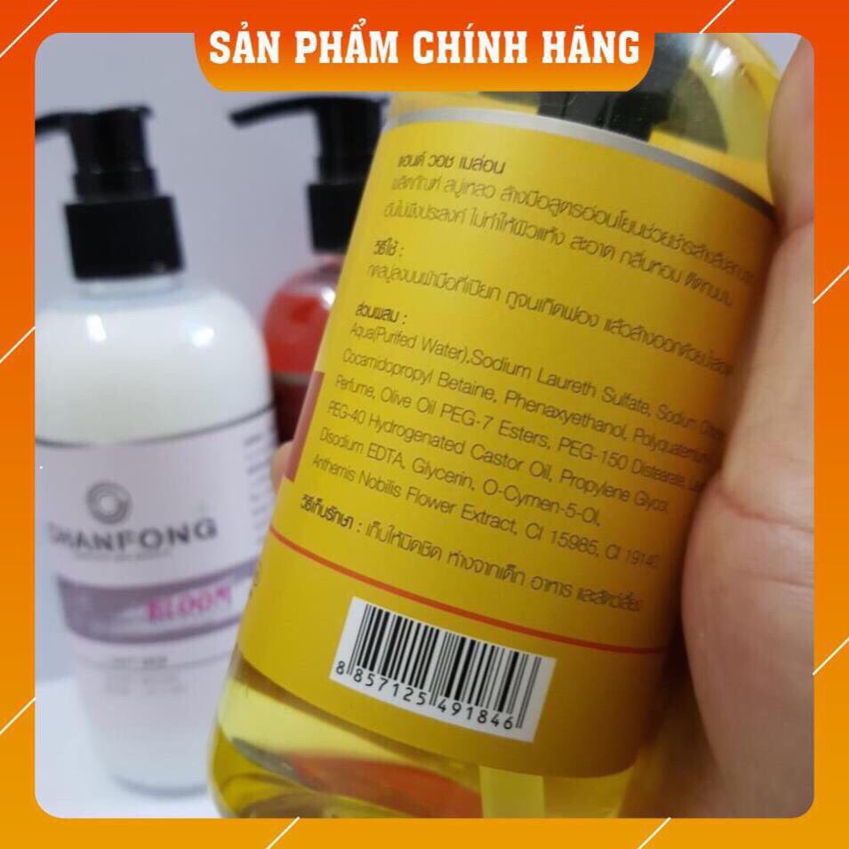 [Giá Hủy Diệt](chính hãng) Nước Rửa Tay đậm đặc Chanfong Thái Lan 300ml (hồng / đỏ / vàng / trắng / tím)