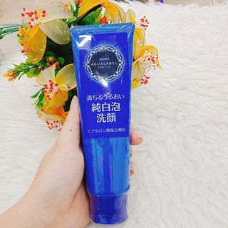 SỮA RỬA MẶT AQUALABEL XANH (TRẮNG DA) - 130G