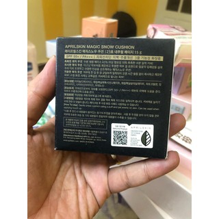 Phấn nước april skin black magic cusion 23