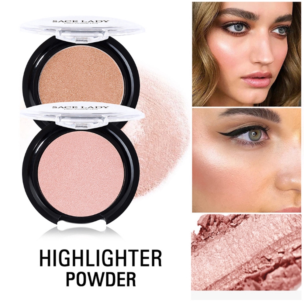 Phấn bắt sáng SACE LADY trang điểm tự nhiên 6 màu tùy chọn