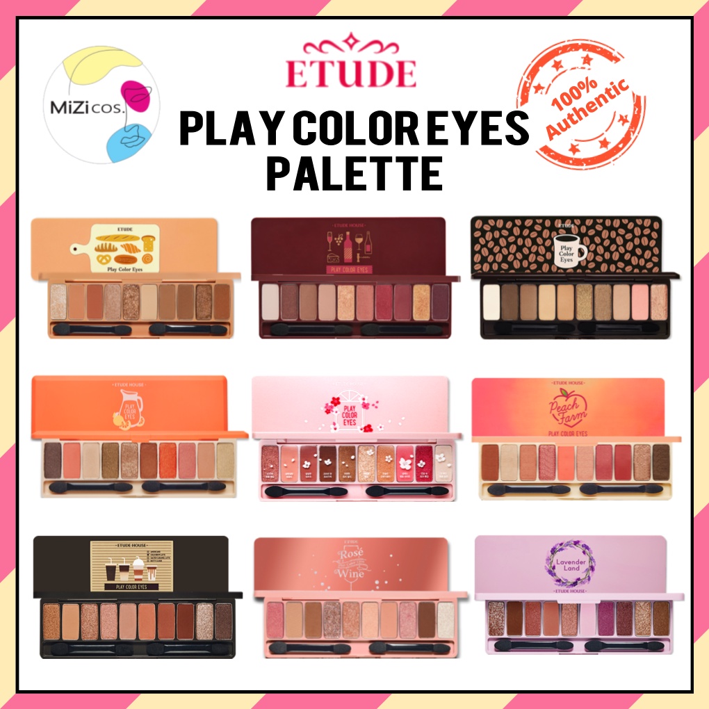 Bảng phấn mắt Etude house 9 màu dạng ô hình chữ nhật chất lượng cao