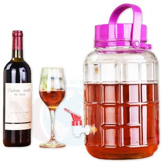 Bình Thủy Tinh Quai Xách 20 Lít Ngâm Rượu