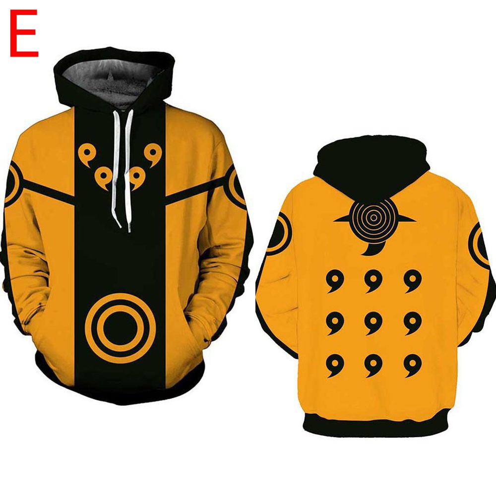 Áo hoodie tay dài in hình Anime Naruto cho nam | BigBuy360 - bigbuy360.vn