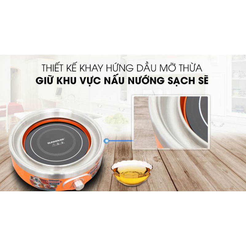 Bếp nướng Hồng ngoại Sunhouse SHD4668