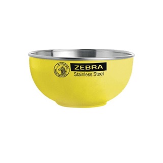 Bát Inox Zebra 2 lớp vỏ nhựa 11cm