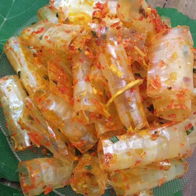 500g bánh tráng cuốn ống vị sate ruốt - Nguyệt Như