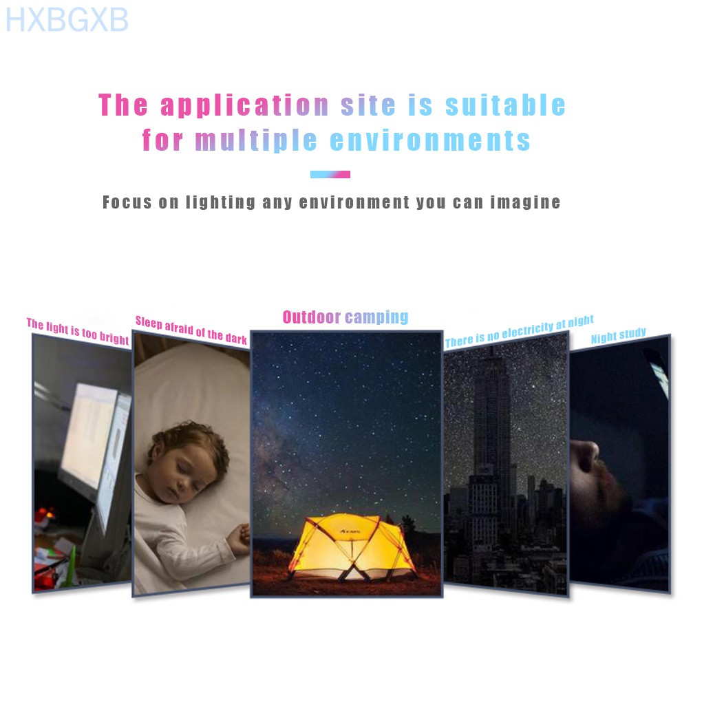 Đèn Led Usb 3000k 7000k 3 Bóng Cho Máy Tính, Laptop