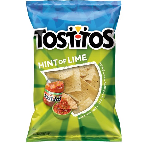 Bánh Tostitos White Corn Hint Of Lime 283.5 gr USA