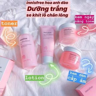 Bộ kem Dưỡng Trắng Innisfree shop bell