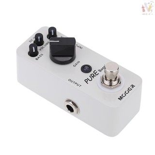 RCC Mooer Pure Boost Micro Mini Boost Effect Pedal for Electric Guitar True Bypass