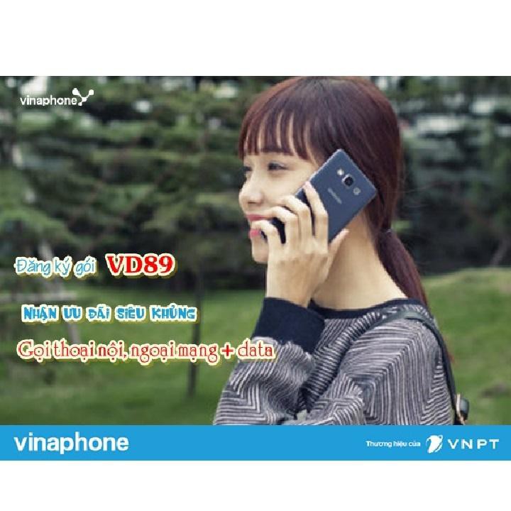 Siêu sim Vina VD89-gói cước Vd89 cực rẻ ưu đãi khủng