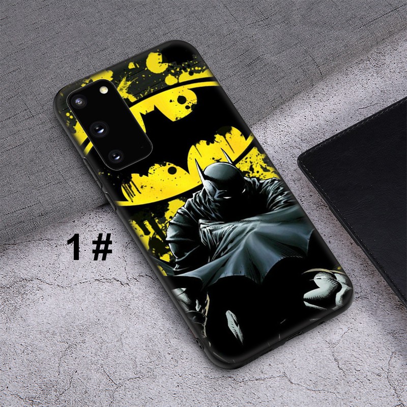 Ốp Lưng Logo Batman Cho Samsung Galaxy S10 S9 S8 Plus S7 S6 Edge