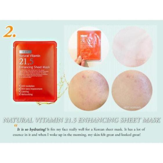 Mặt Nạ By Wishtrend Vitamin 21.5 Làm Sáng Da Natural Vitamin 21.5 Enhancing 23ml