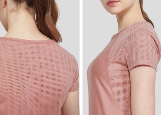 Áo thun lưới Andar tay ngắn