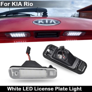 Set 2 đèn led ánh sáng trắng gắn biển số xe ô tô kia rio 2005-2011 rio5 2006-2011