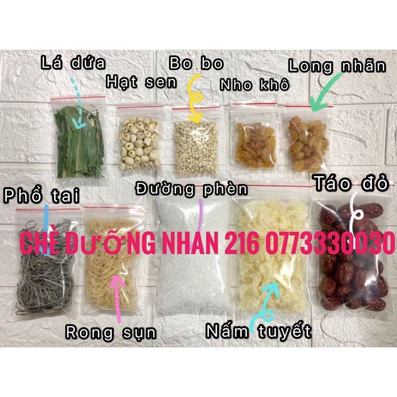 Set chè dưỡng nhan