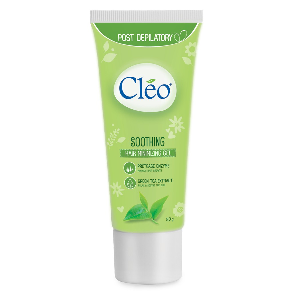 Gel dưỡng da sau tẩy lông Cléo 50g - dưỡng ẩm và dịu da sau tẩy lông