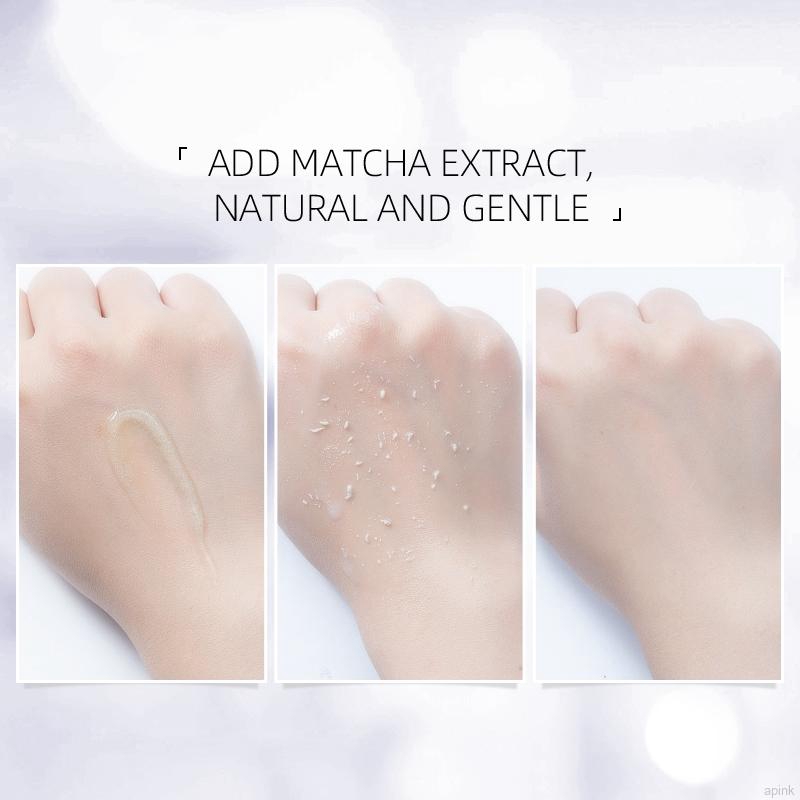 Gel tẩy da chết chiết xuất trà xanh LAIKOU thu nhỏ lỗ chân lông làm mềm da 60g