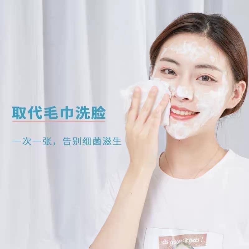 Khăn Mặt Khô Dùng 1 LầnFREESHIP🥰Cuộn Tẩy Trang, Lau Khô, Lau Ướt Giấy Cotton Lau Mặt Dùng Một Lần Mocco Mẫu Mới
