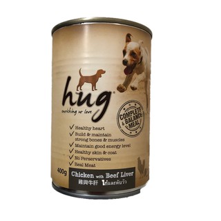 Pate Hug cho chó lon 400g
