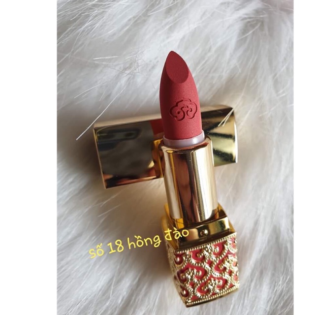 Son môi Hoàng Cung Whoo Luxury Lip Rouge số 18 - Hồng đào