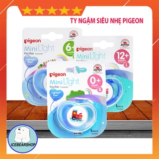 Ty ngậm PIGEON mini light siêu nhẹ, an toàn CHÍNH HÃNG