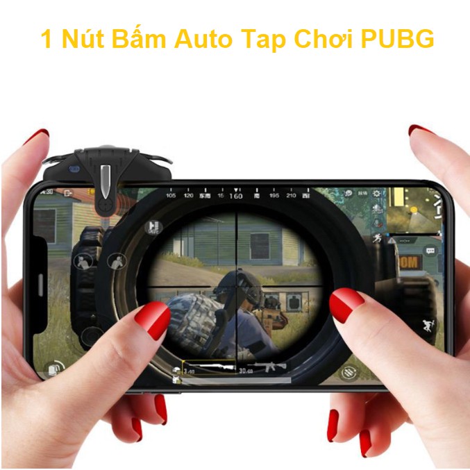 Nút Bấm, PUBG, Nút Bắn  Autotap X9 - 32 Nhịp 1 Giây, Nút Chơi PUBG Hỗ Trợ Chơi Game ROS, Free Fire