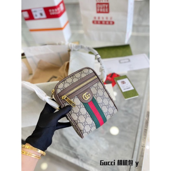 Túi đeo chéo nữ Ophidia mini sz18x14cm bản chuẩn đẹp nét căng fullbox