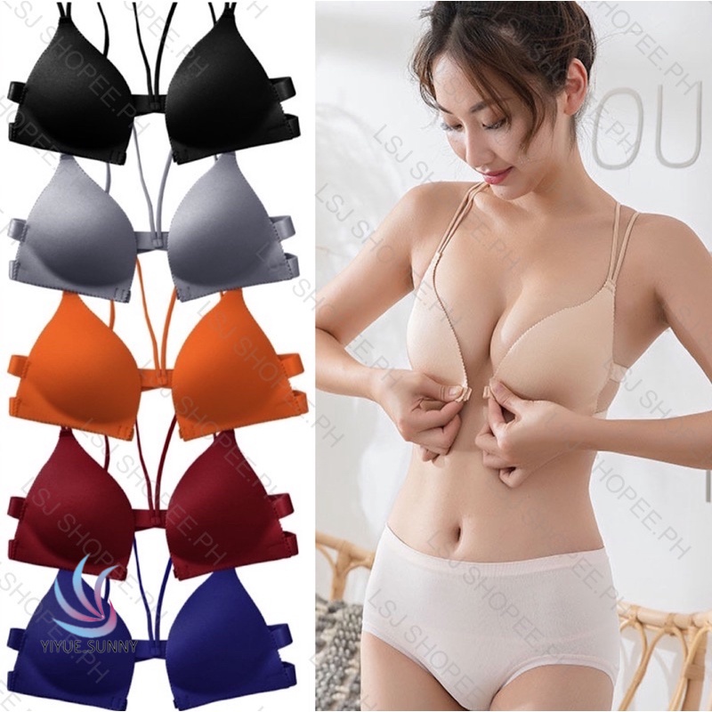 Áo lót nâng ngực cài khóa trước gợi cảm cho nữ<br />