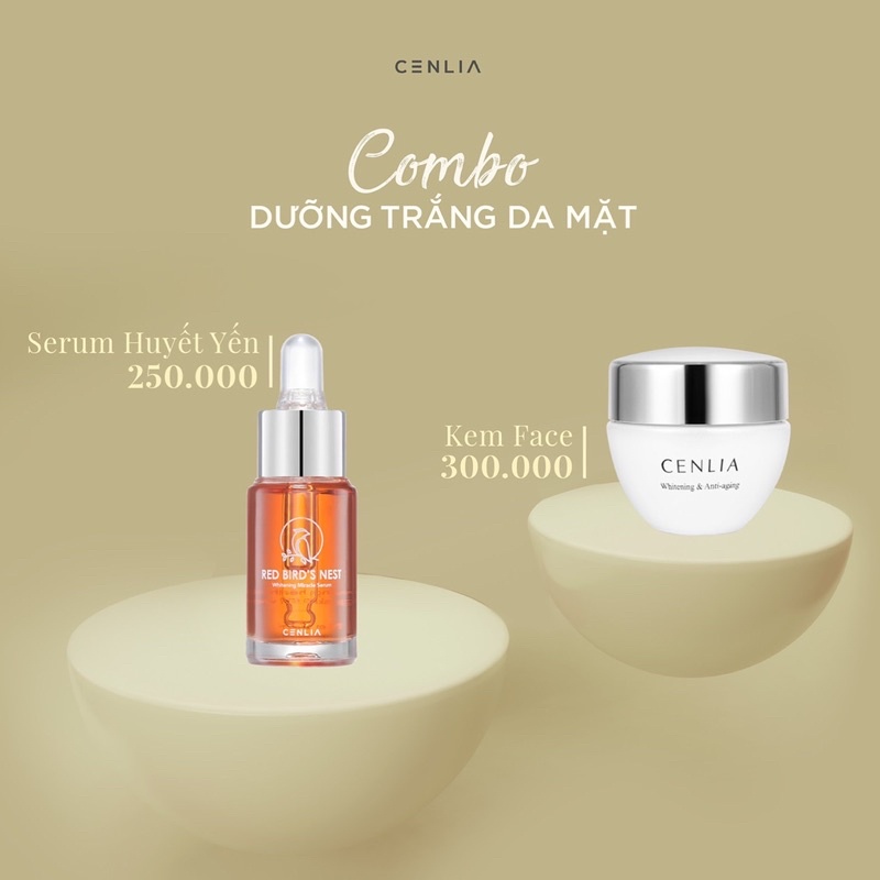 KEM FACE CENLIA dưỡng trắng da, mịn da, giúp da đều màu, se khít lỗ chân lông. | BigBuy360 - bigbuy360.vn