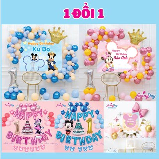 Combo Trang Trí Chủ Đề Mickey - Phụ Kiện Trang Trí Tiệc Sinh Nhật