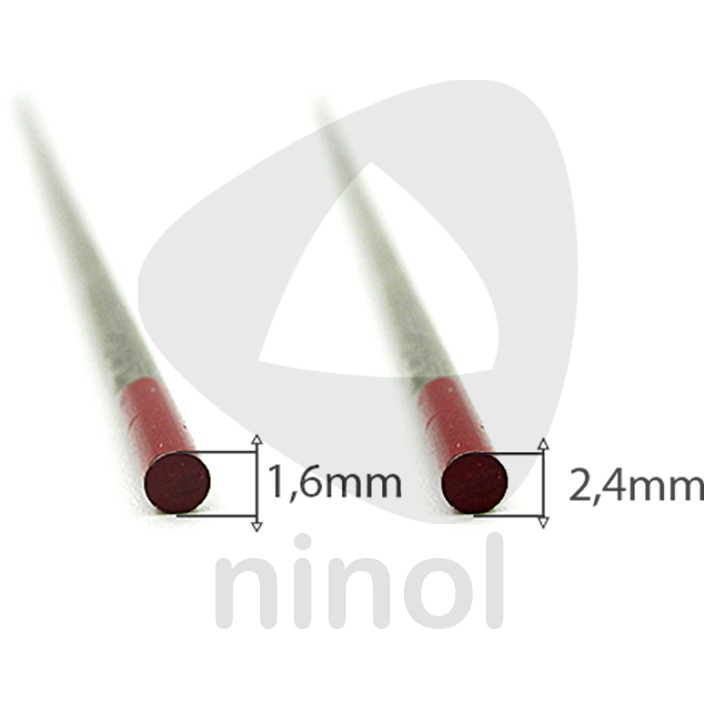 Hộp 10 kim hàn tig 1.6 mm, 2.4 mm, 3.2 mm