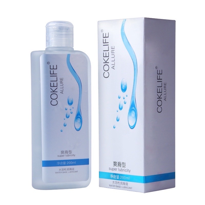 Gel Bôi Trơn Cokelife Gốc Nước Giảm Đau Cho Gay - 200ml - 3 Màu