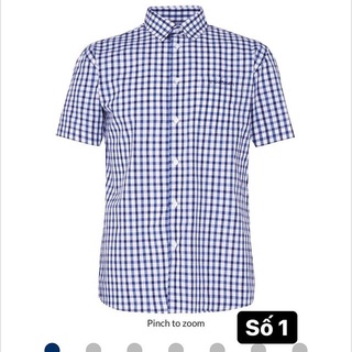 Áo sơmi kẻ pierre 5 mẫu + 2.2% shopee