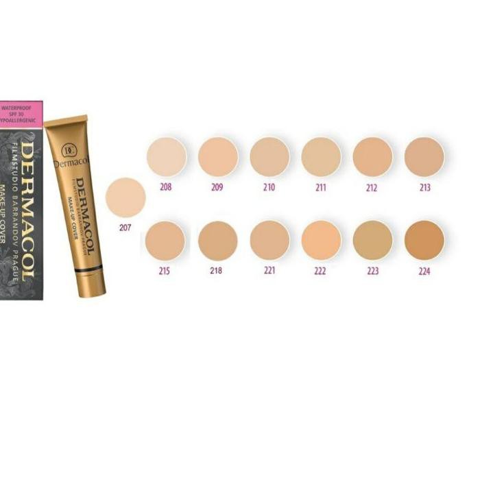 (hàng Mới Về) Kem Nền Trang Điểm Dermacol | BigBuy360 - bigbuy360.vn