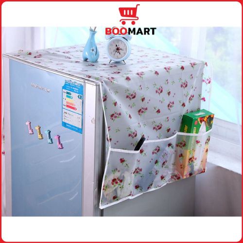 Tấm Che Phủ Tủ Lạnh Có Ngăn Để Đồ Kiểu Mới - BooMart