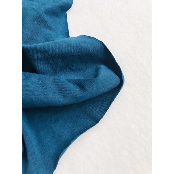 Vải thun tăm nhuyễn tông xanh 2