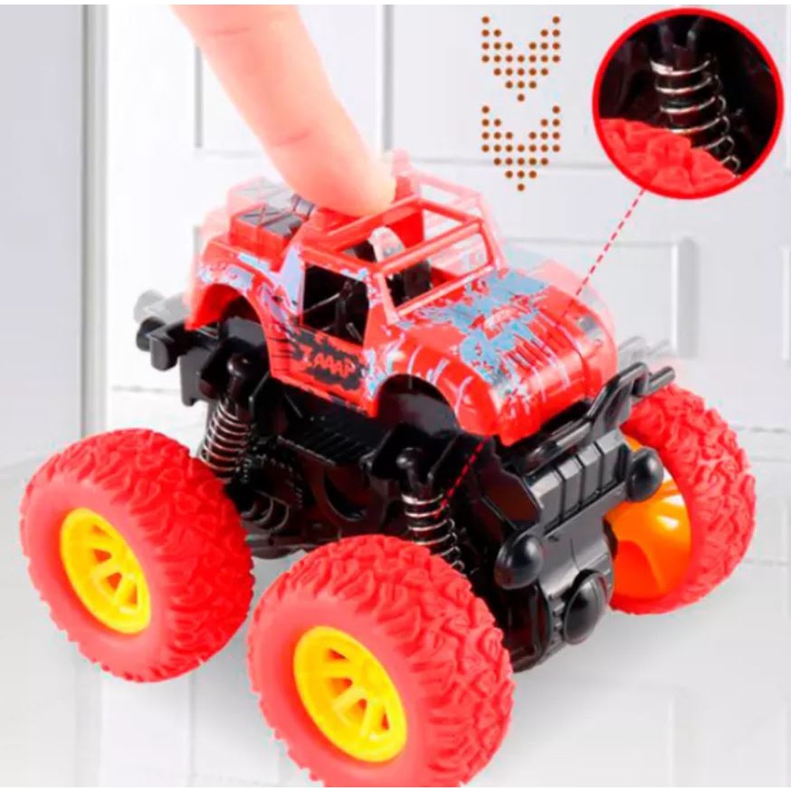 Đồ chơi Xe Ô Tô, Xe Địa Hình Đồ Chơi Quán Tính, Bánh Đà Cho Bé - Có âm thanh rất vui khi chuyện động