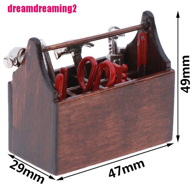 Bộ Dụng Cụ Sửa Chữa Cho Nhà Búp Bê Tỉ Lệ 1: 1