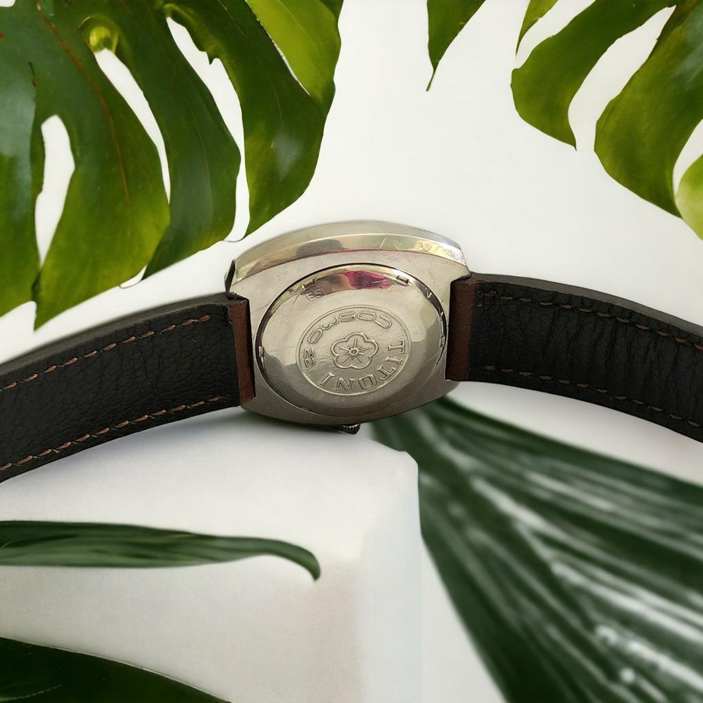 Đồng hồ nam thương hiệu Titoni Thụy Sĩ, phong cách cổ điển, new 95%