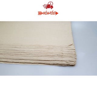 Giấy dó vóc 4,giấy dó dày bóc 4 khổ 50x70cm/giấy in rập